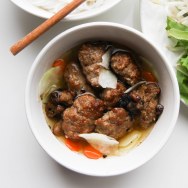 Bun Cha Hanoi - Hanoi style BBQ pork and Noodles