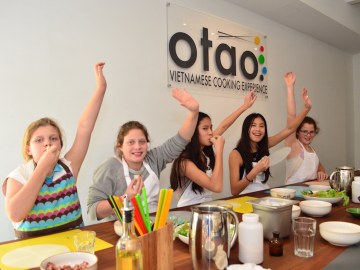 School Program with Asian Foods