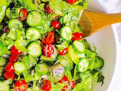 Cucumber Tomato And Rocket Salad Otao Kitchen