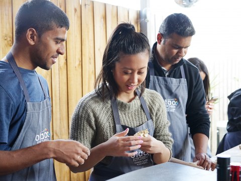 Dumpling Making Party Online