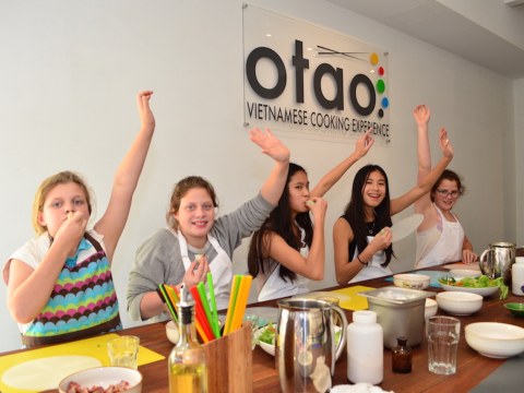 School Program with Asian Foods