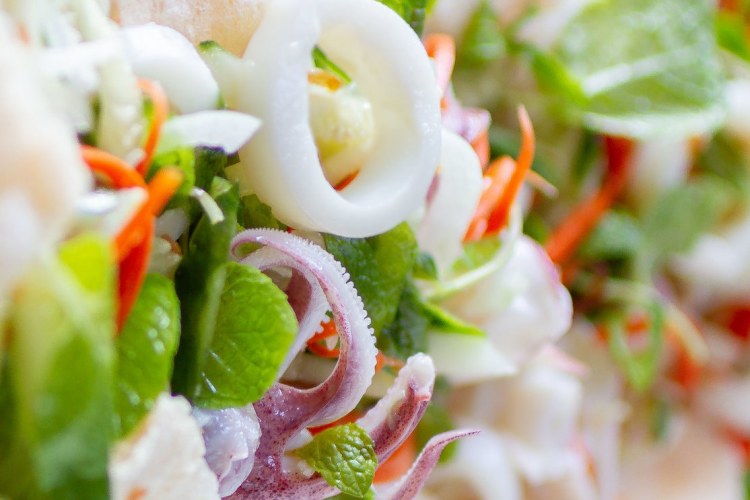Thai Squid Salad - recipes - Otao Kitchen