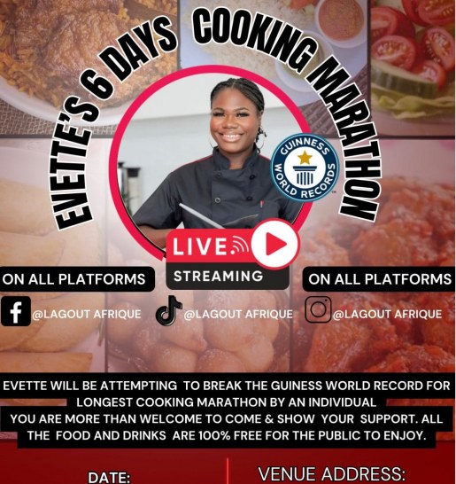 Otao Kitchen Proudly Hosts Ivette's Guinness World Record Attempt for Longest Cooking Marathon, Celebrating Women in Culinary Excellence and Cultural Diversity